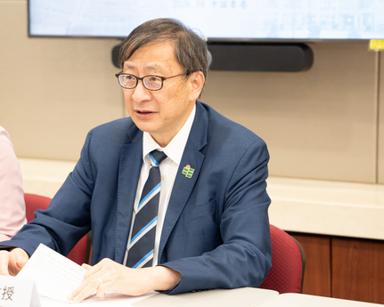 李子建博彩论坛新闻教授在歡迎辭中感謝復旦多年來對教大發展的支持